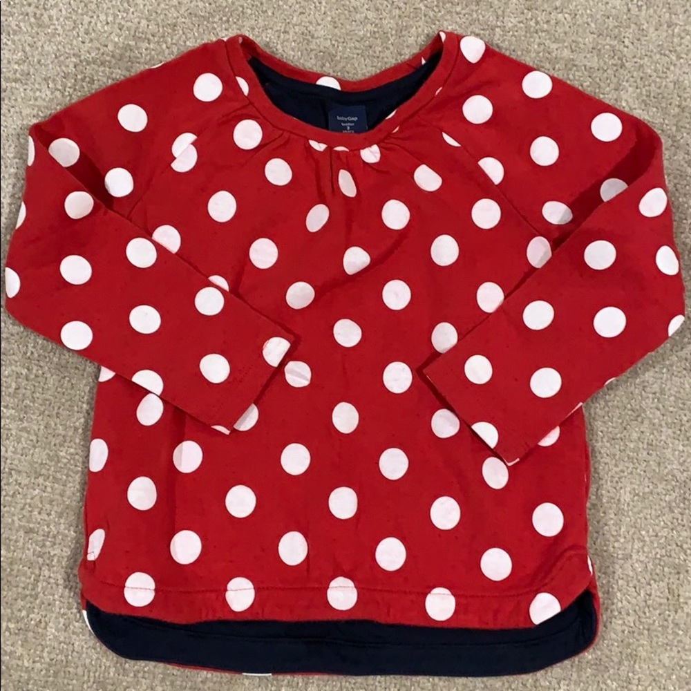Gap polka sor shirt